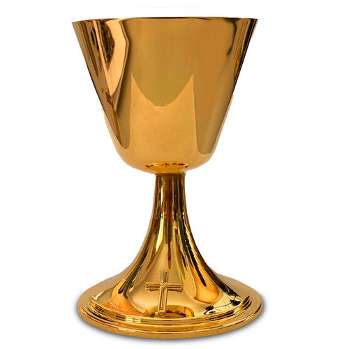 A9000GX/2  8oz Chalice with Cross