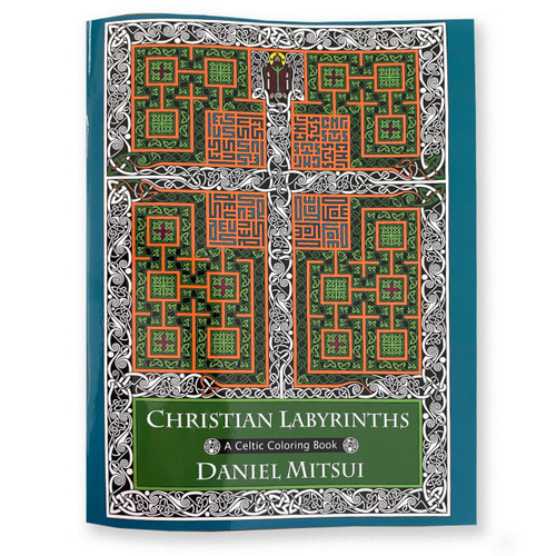 Christian Labyrinths Coloring Book by David Mitsui