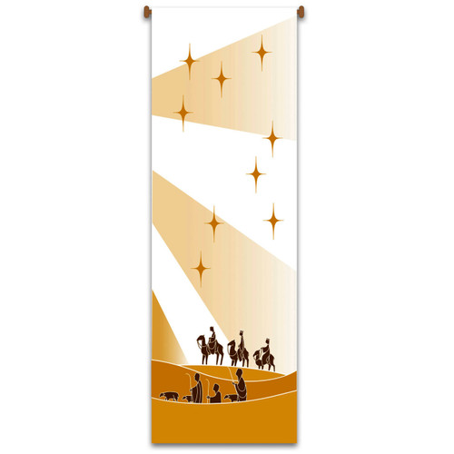 7629 Three Kings Printed Banner 3'x9' 7629 Three Kings Printed Banner 3'x9'