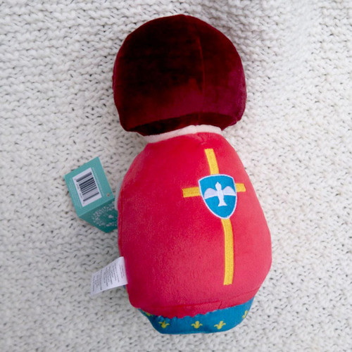 Back of the Saint Joan of Arc Plush Doll