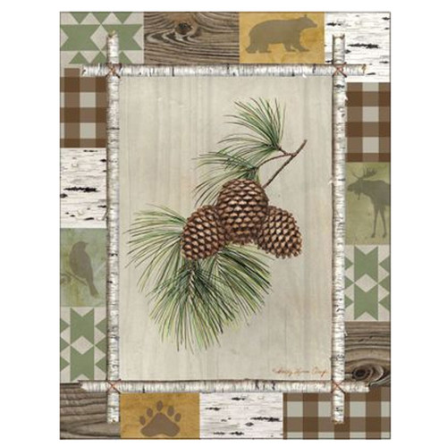 Pine Cone Notecards Pack of 8