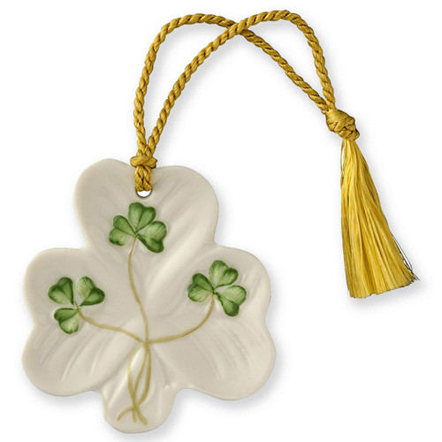 Belleek Shamrock Ornament