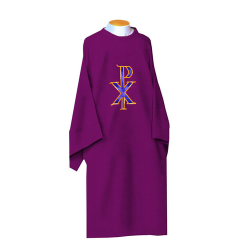 D28 Dalmatic with Chi-Rho Design Purple