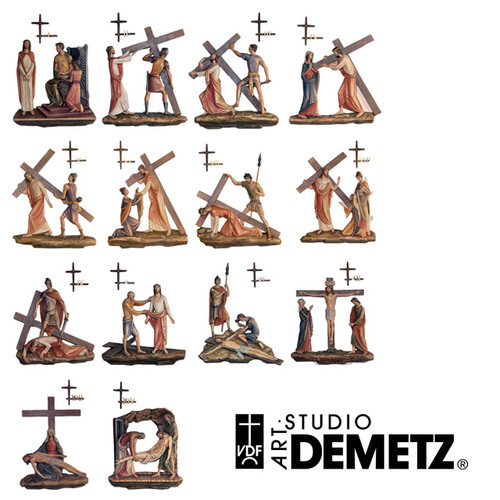 1340 14PC Stations of the Cross in Lindenwood