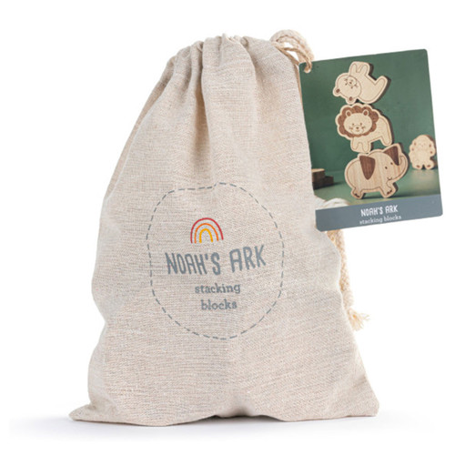 Packaging for the Noah's Ark Stacking Blocks