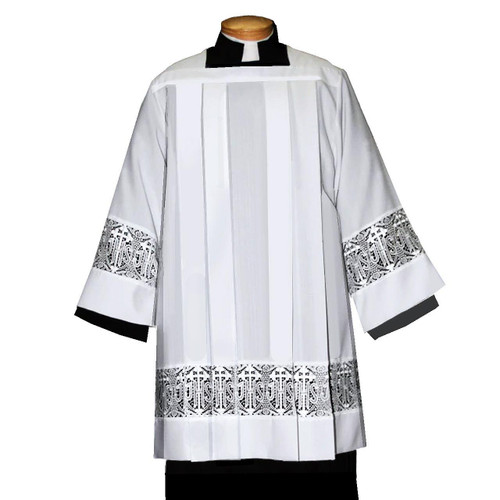 4292 Surplice with Venice Lace