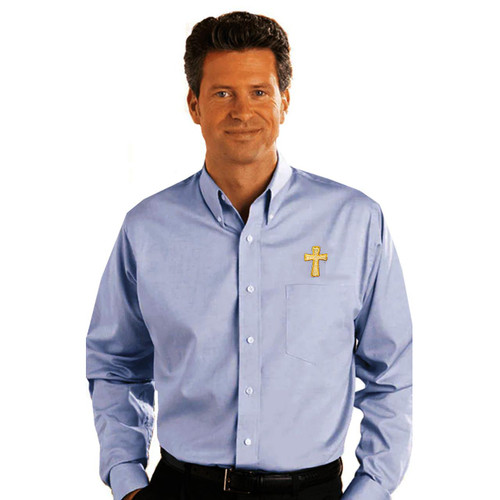 Classic Wrinkle-Free Long-Sleeved Oxford Shirt