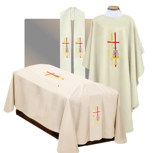 Resurrection Mass Set with Chalice & Cross Design
