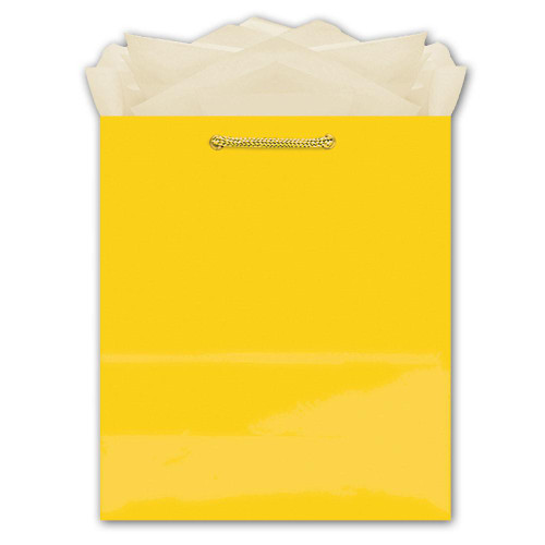 Medium Yellow Gift Bag