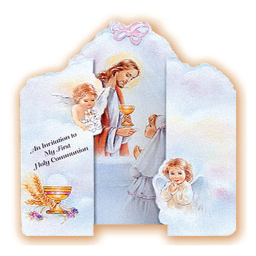 Invitations for Girls' First Communion Party