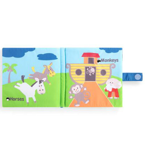 Inside pages of the Soft Noah's Ark Sound Book