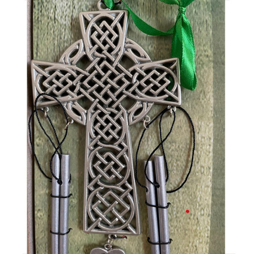 Detail of the Irish Blessing Wind Chime