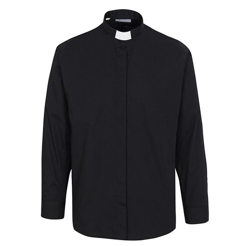 320 Women's Clerical Shirt with Tab Collar