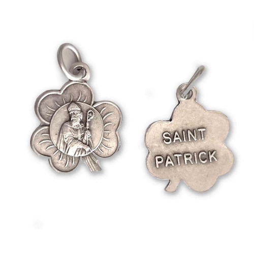 Shamrock St. Patrick Devotional Medal