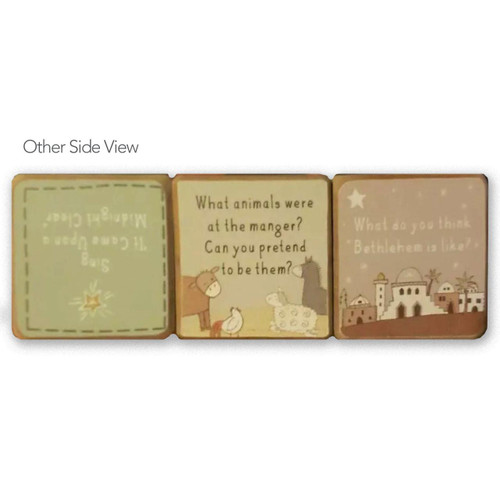 Another side detail photo of the 3 Piece Set Christmas Story Dice