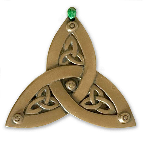 Bronze Trinity Knot Ornament