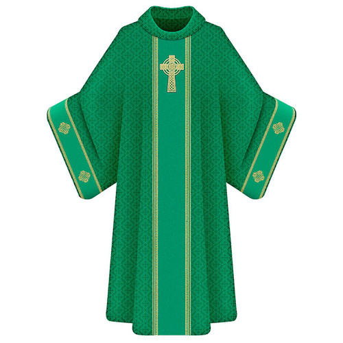 3858 Dalmatic in Celtic  Green