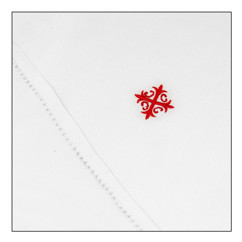 HL 200 Mass Linens with Cross/Vine Design
