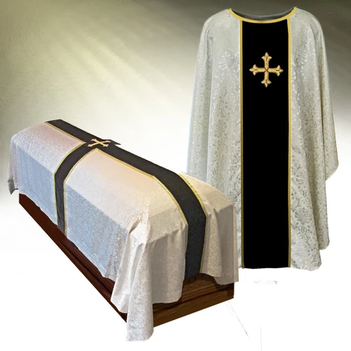 1121 Funeral Pall & Chasuble Set from MDS