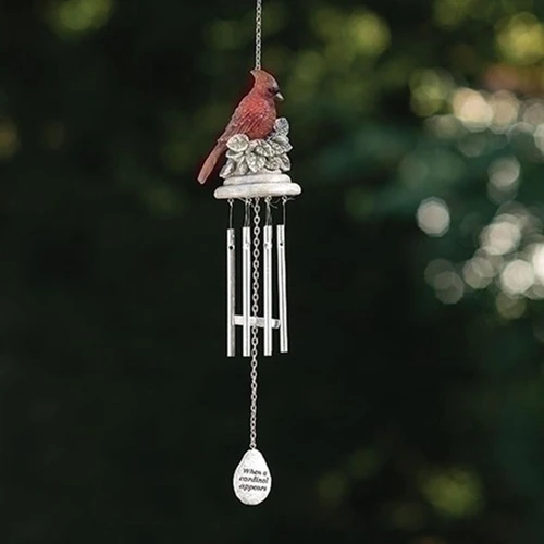 Cardinal Memorial Wind Chime