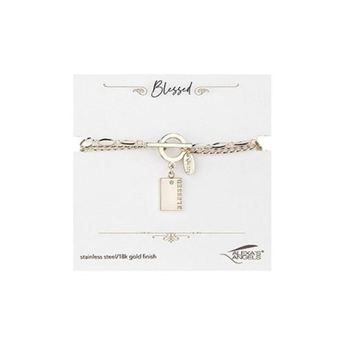 "Blessed" Toggle Bracelet