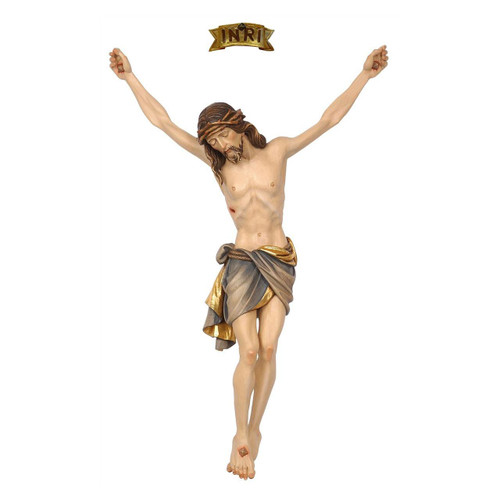12" Wood Siena Corpus and separate INRI