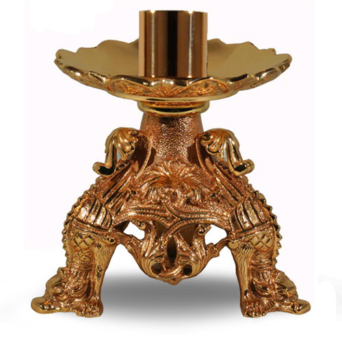 S99C89 Altar Candlestick in High-Polish Bronze