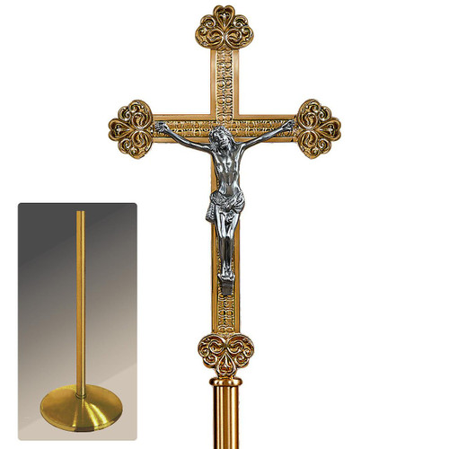 29PC52 Processional Crucifix