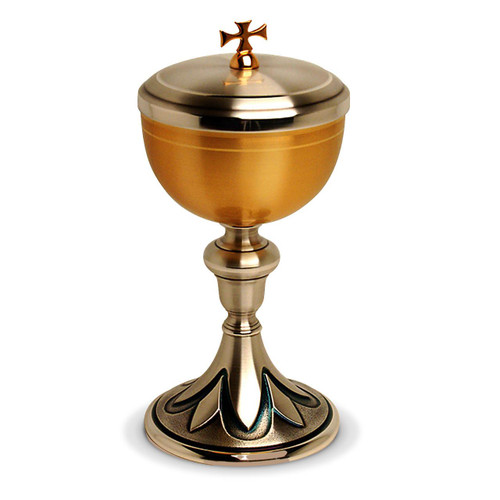 K927 Two-Tone Ciborium / 200 Host Capacity