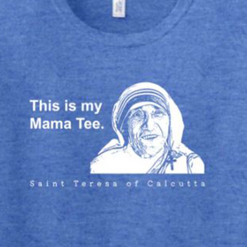 Detail of This is My Mama Tee