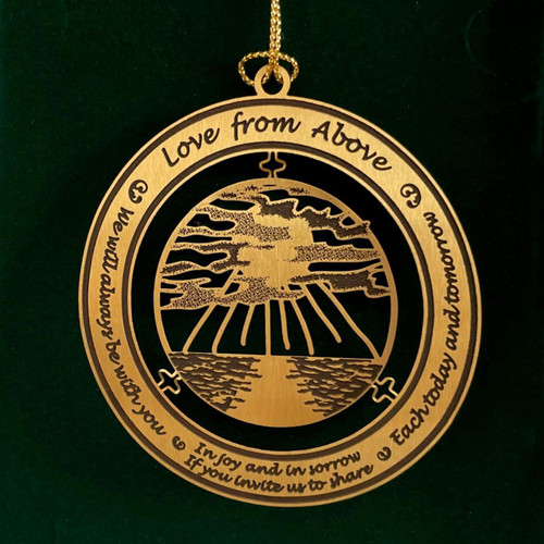 Detail of the Ornament included in the Love from Above Memorial Gift Set