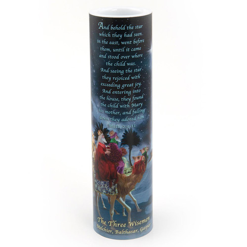 2X8 LED Three Wisemen Candle