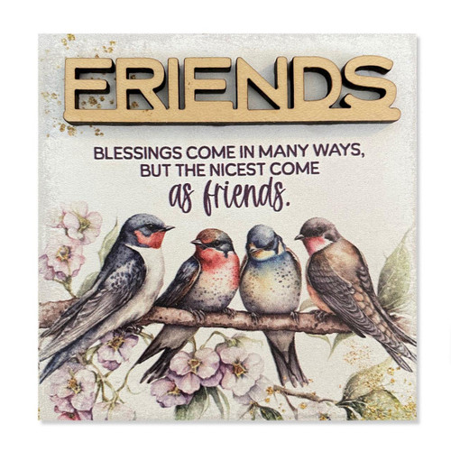 Friends Magnet and Plaque