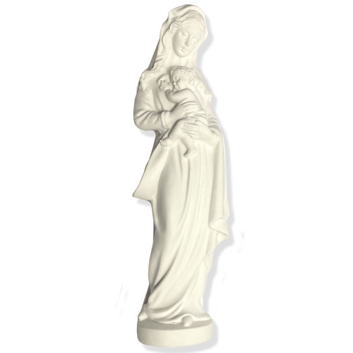 White Madonna & Child Statue | St. Patrick's Guild
