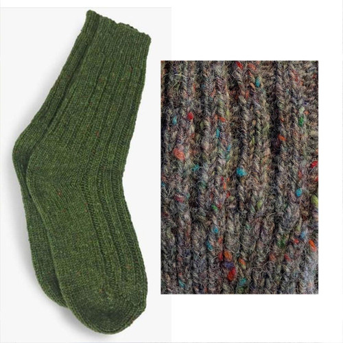 Knit styling and Fleck pattern