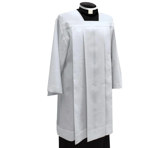 9771 Pleated Surplice with Square Neck