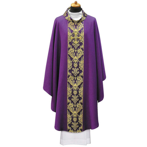 2133 Chasuble with Italian Brocade