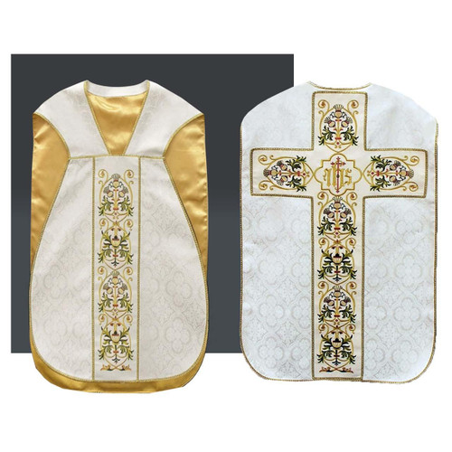 RO2 Roman Style Chasuble in Damask