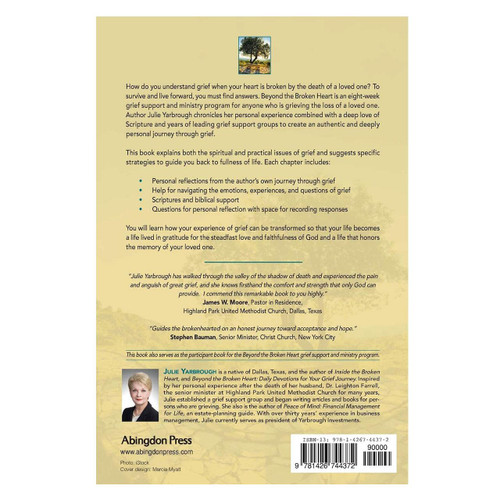 Back Cover of A Journey Through Grief