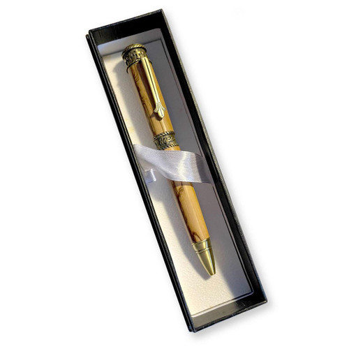 Handmade Olive Wood Ballpoint Pen