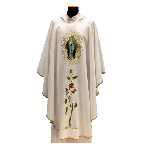 332 Printed Marian Chasuble