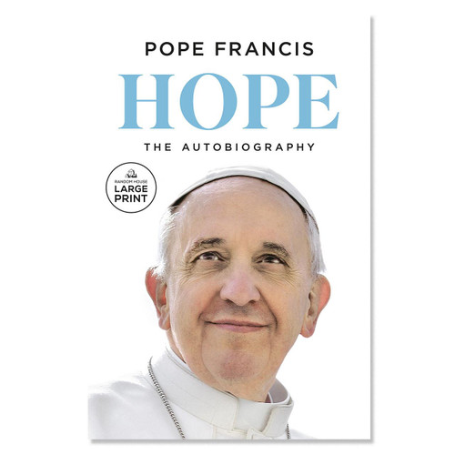 Large Print Paperback Hope by Pope Francis