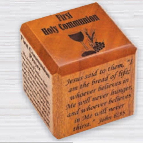 First Holy Communion Scripture Cube