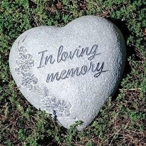 Memorial Heart Stone