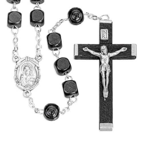 Black Wood Rosary