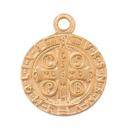 Back of the Jubilee St. Benedict Necklace