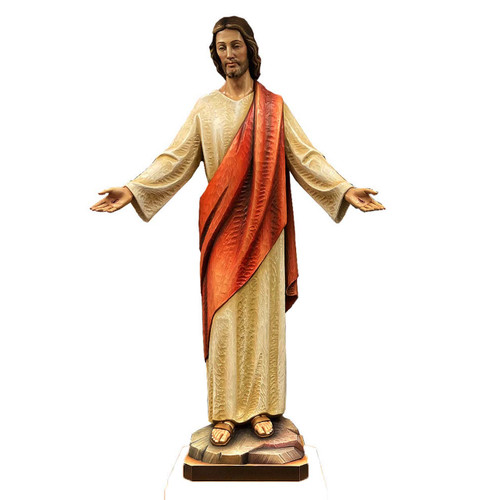 280/70 Welcoming Christ 72" in Fiberglass