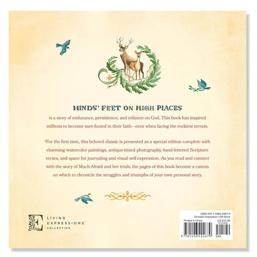 Back cover of Hind's Feet on High Places