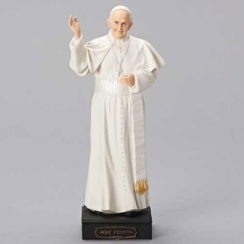 11IN Pope Francis Statue