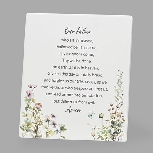 Lord's Prayer Plaque